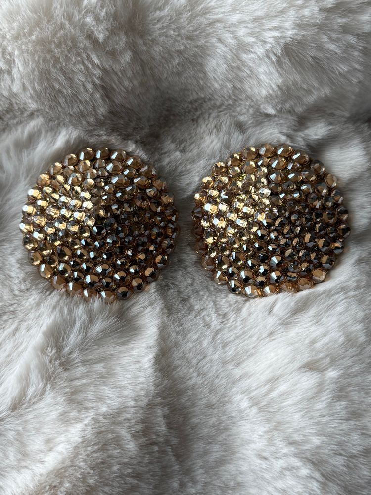 Rhinestone burlesque pasties